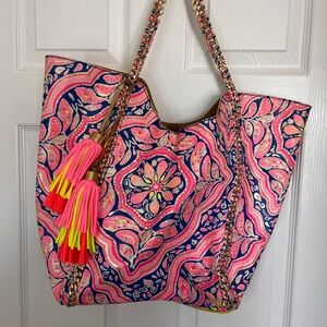 Vibrant Lily Pulitzer Tote/purse